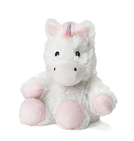 Warmies® 9" Junior White Unicorn