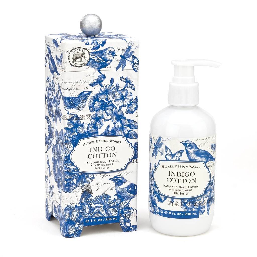 Michel Design Works - Indigo Cotton Hand and Body Lotion