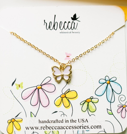 Rebecca Butterfly Necklace