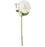 20 inch White Real Touch Hydrangea Spray