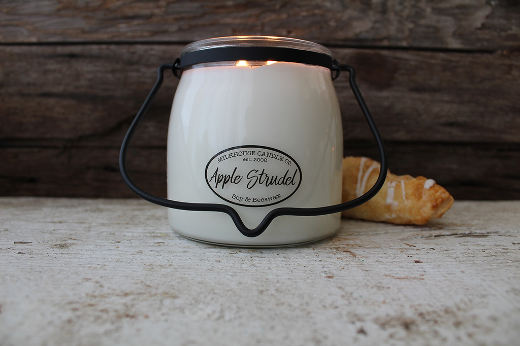 Butter Jar 16 oz:  Apple Strudel