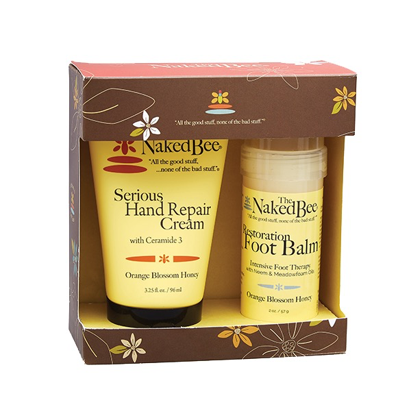 The Naked Bee - Hands and Feet Gift Set Orange Blossom Honey
