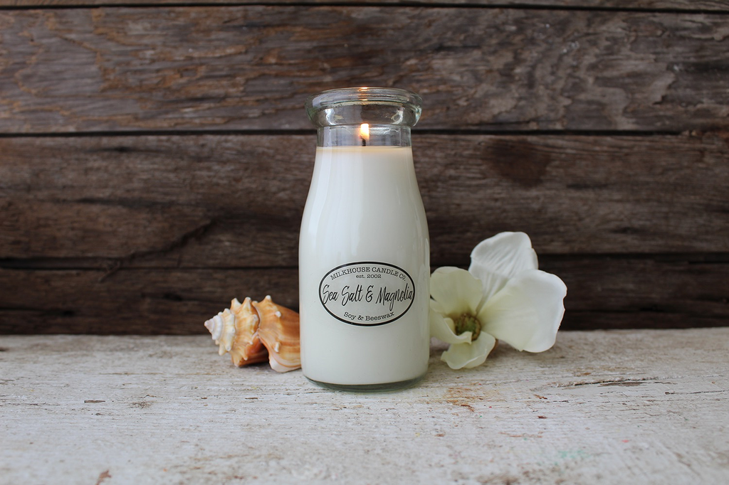 Milk Bottle:  Sea Salt & Magnolia