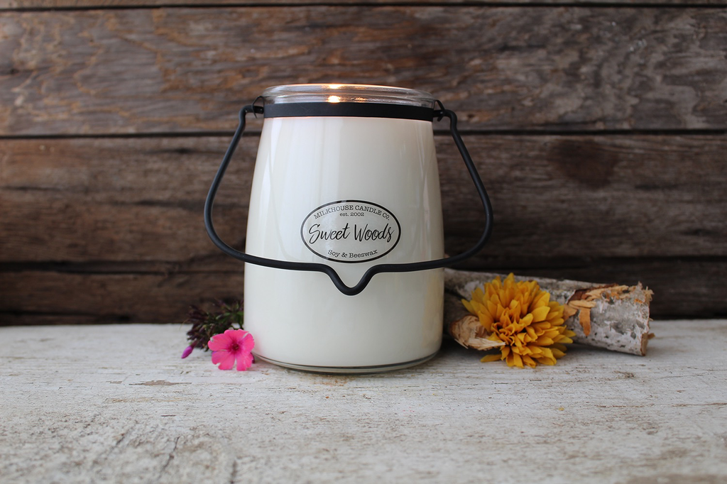 Butter Jar 22 oz:  Sweet Woods