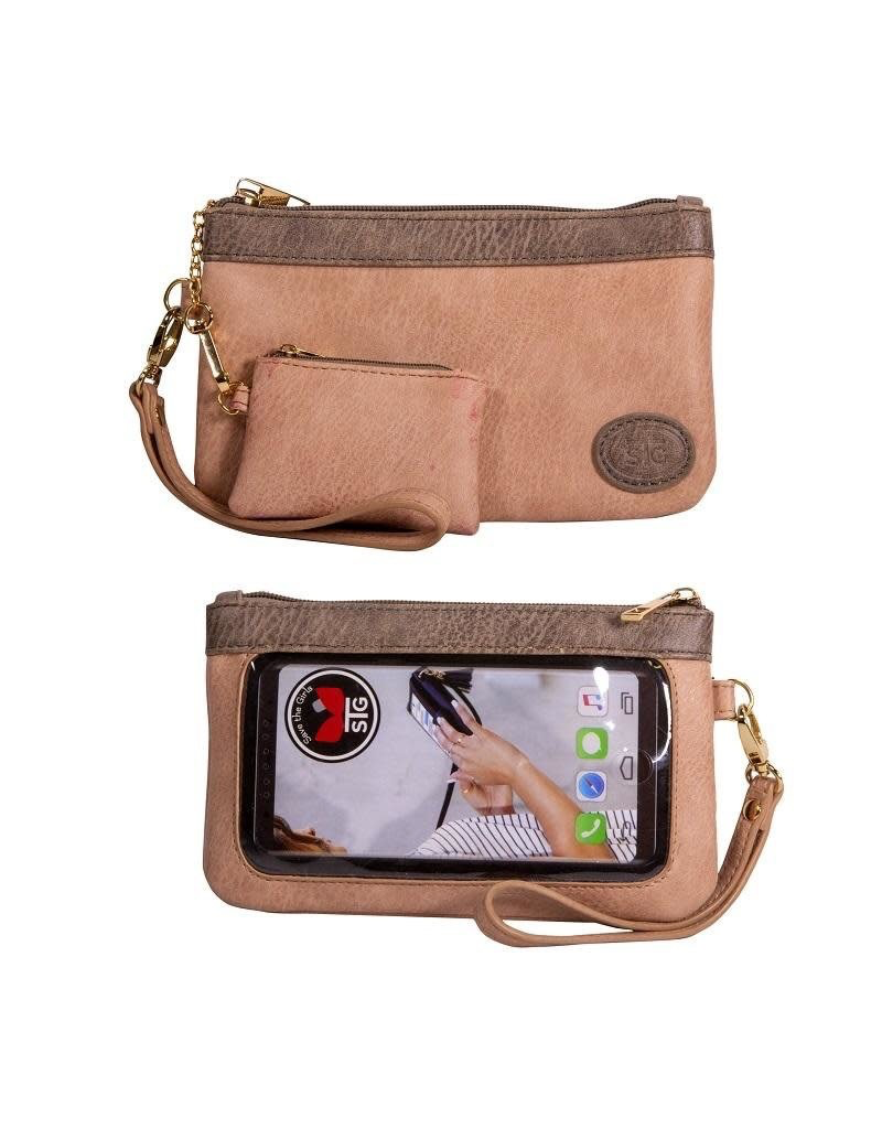Save the Girls Catchy Clutch/Just Peachy
