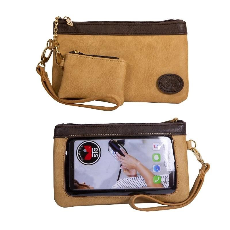 Save the Girls Catchy Clutch/Toasted Oat
