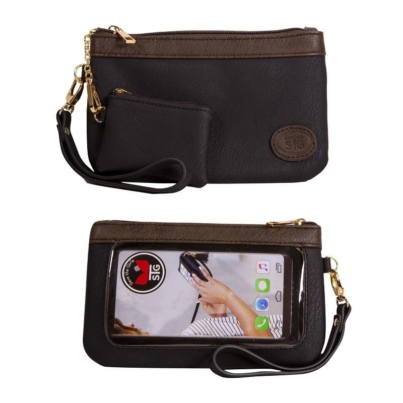Save the Girls Catchy Clutch/Raven Black