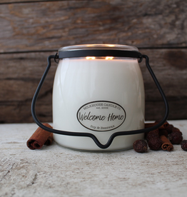 Butter Jar 16 oz:  Welcome Home