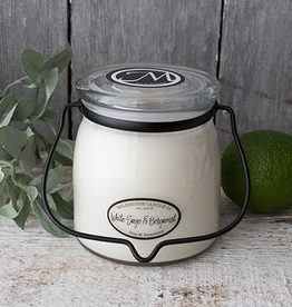 Butter Jar 16 oz:  White Sage & Bergamot