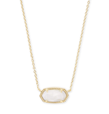 Kendra Scott - Elisa Necklace in White Mother-Of-Pearl