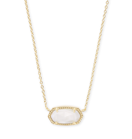 Kendra Scott - Elisa Necklace in White Mother-Of-Pearl
