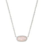 Kendra Scott - Elisa Necklace in Rose Quartz