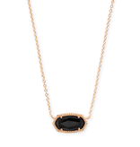 Kendra Scott - Elisa Necklace in Black Granite