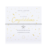 Katie Loxton - a little CONGRATULATIONS Bracelet
