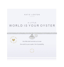 Katie Loxton - a little WORLD IS YOUR OYSTER Bracelet
