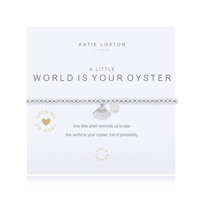 Katie Loxton - a little WORLD IS YOUR OYSTER Bracelet