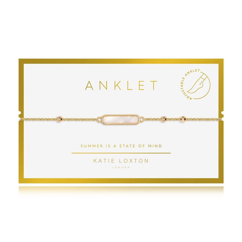 Katie Loxton - Gold Shell Anklet