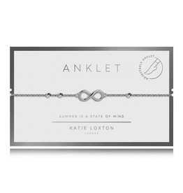 Katie Loxton - Silver Infinity Anklet