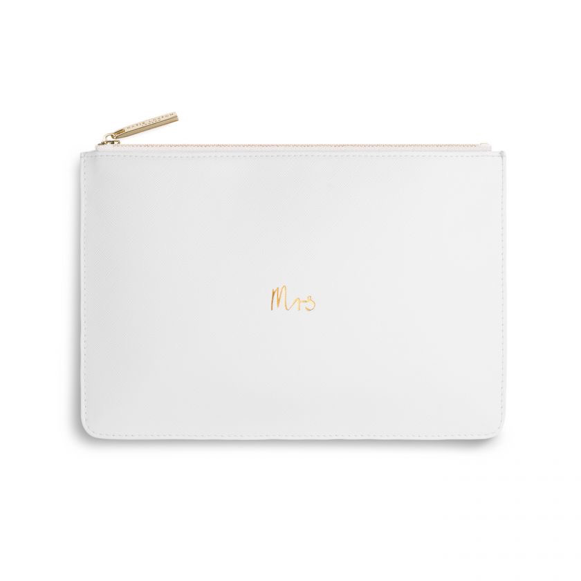 Katie Loxton The Perfect Pouch - Mrs - White