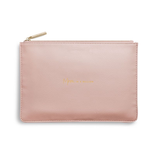 Katie Loxton Perfect Pouch - Mom in a Million - Pale Pink