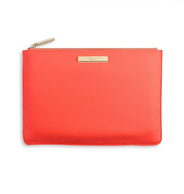 Katie Loxton Pebble Perfect Pouch - Coral