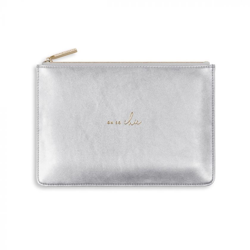 Katie Loxton Pebble Perfect Pouch - Oh So Chic - Silver