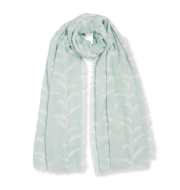 Katie Loxton Sentiment Scarf - Life is Beautiful - Sage