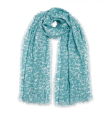 Katie Loxton Sentiment Scarf - Wish - Aqua Blue