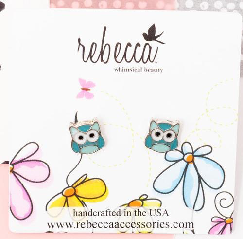 Rebecca Owl Earring