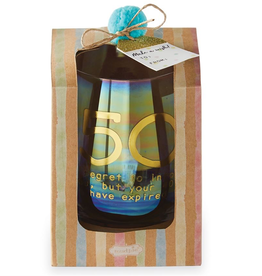 Mud Pie 50 Boxed Wine Glass Set