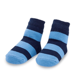 Mud Pie Navy Wide Stripe Socks