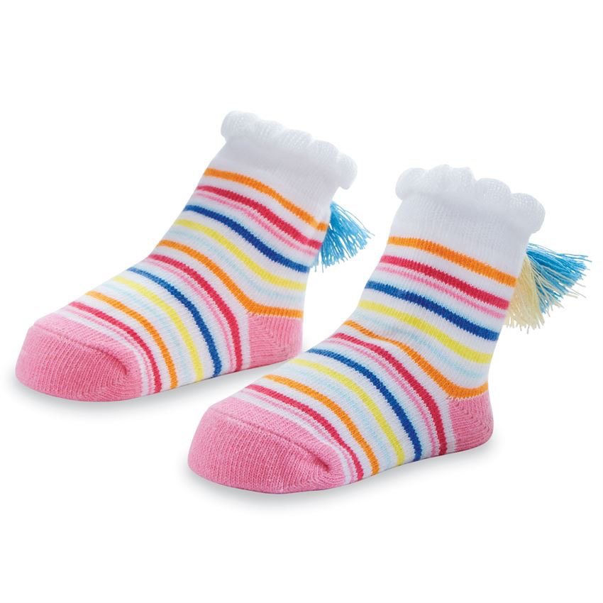 Mud Pie Color Tassel Stripe Socks