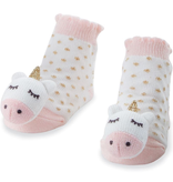 Mud Pie Unicorn Rattle Toe Socks