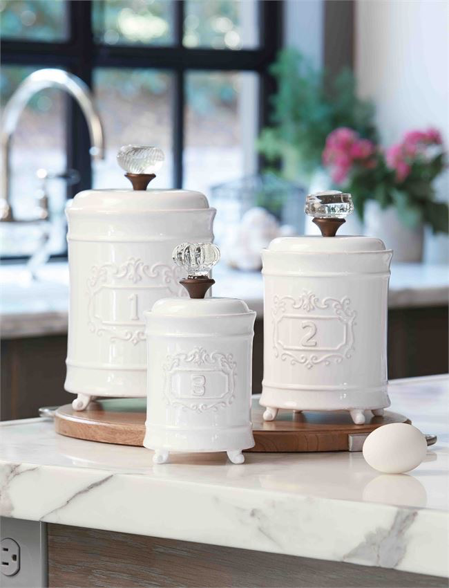 Mud Pie Circa Canister Set