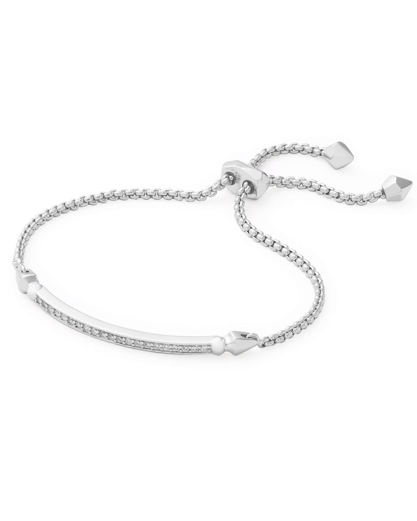 Kendra Scott - Adjustable Chain Bracelet In Silver