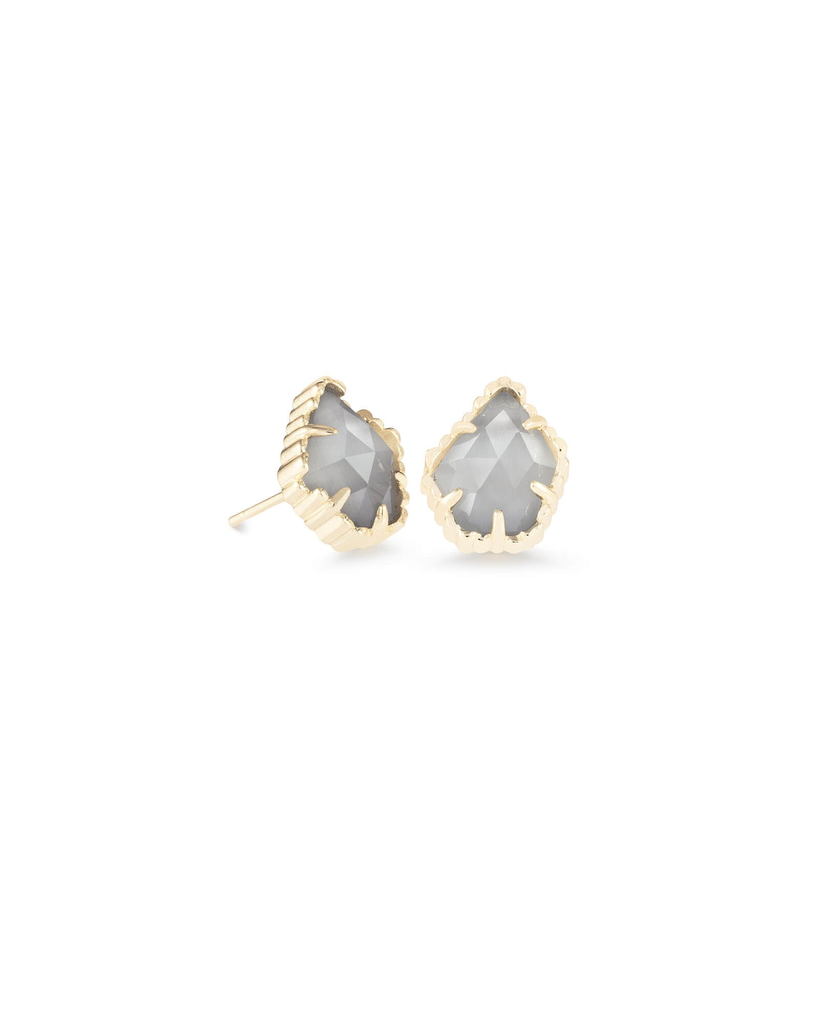 Kendra Scott - Tessa Earrings in Slate Cats Eye