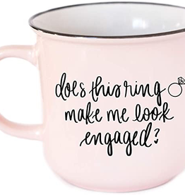 Does This Ring Make Me Look Engaged? - Campfire Coffee Mug