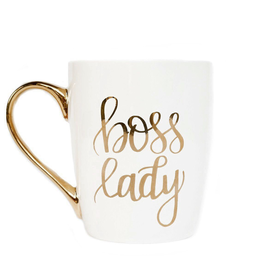 Boss Lady - Gold Coffee Mug