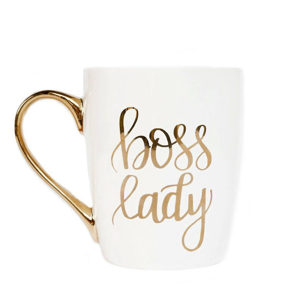 Boss Lady - Gold Coffee Mug