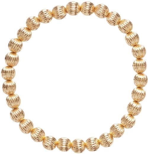 enewton -  Dignity Gold 6mm Bead Bracelet