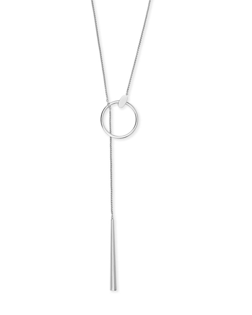 Kendra Scott - Small Tegan Necklace in Silver