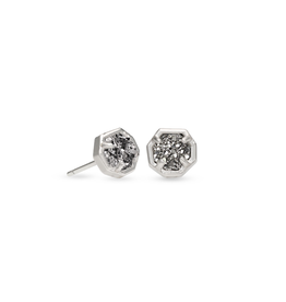 Kendra Scott - Nola Studs in Platinum Drusy
