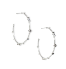 Kendra Scott - Rhoan Earrings in Gray Crystal