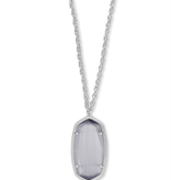 Kendra Scott - Rae Necklace in Slate Cats Eye