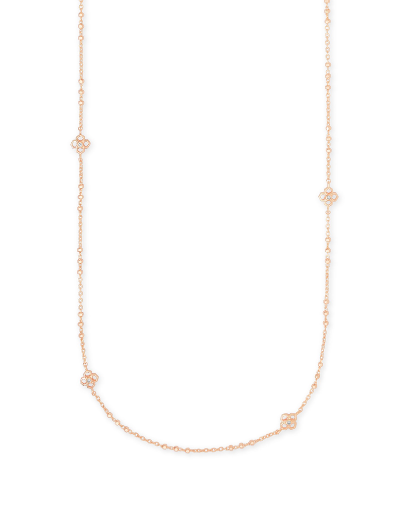 Kendra Scott - Rue Necklace in Rose Gold