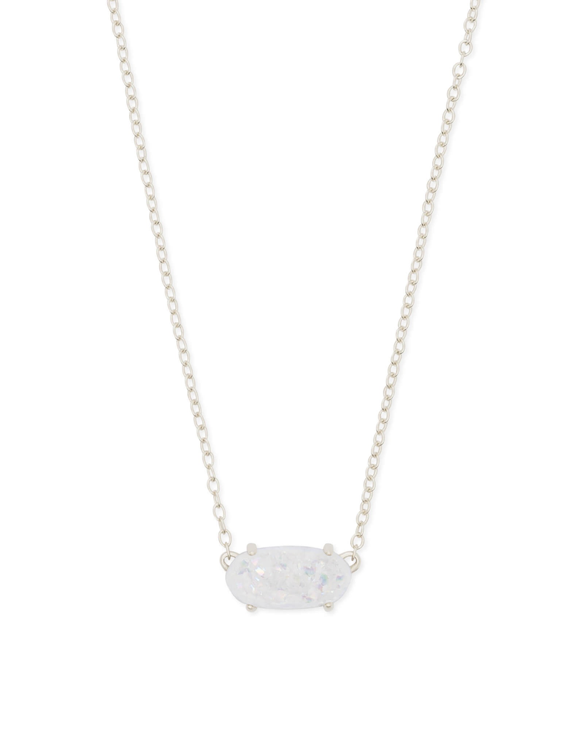 Kendra Scott - Ever Necklace in Iridescent Drusy