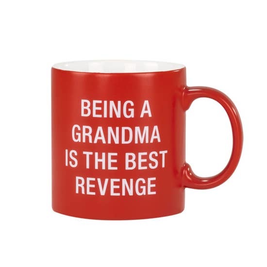 About Face Designs Being a Grandma Mug