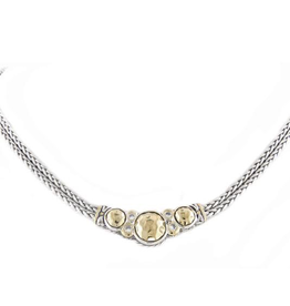 John Medeiros - Nouveau Collection Hammered Series Double Strand Necklace