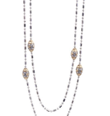 John Medeiros 38” Beaded Long Strand Necklace