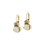 John Medeiros - Anvil Gold & Pave French Wire Earrings<br />
John Medeiros - Anvil Gold & Pave French Wire Earrings<br />
<br />
French Wire Earrings
